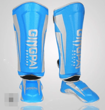 Muay Thai Leggings Sanda Fighting Shin Guards Boxing Thicken Fighting Gear Ankle Taekwondo Leg Guards - WILKYs