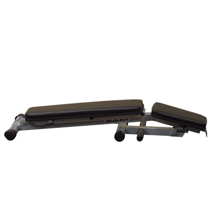 Multi - position Weight Training Flat Incline Decline Folding Exercise Bench - WILKYs