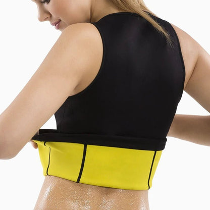 Neoprene Body Shaper Vest Sweat Slimming Shapewear Sauna Gym Gym Tank Top Women Sport Bodybuilding T-shirt Fitness Sportswear - WILKYs