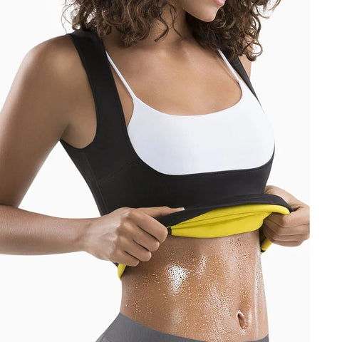 Neoprene Body Shaper Vest Sweat Slimming Shapewear Sauna Gym Gym Tank Top Women Sport Bodybuilding T-shirt Fitness Sportswear - WILKYs