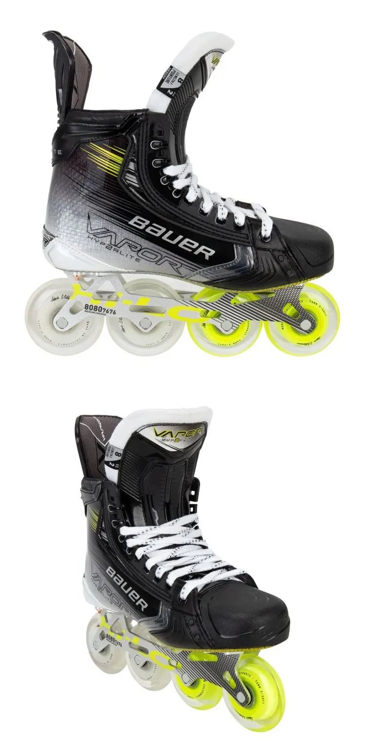 New Bauer Hyperlite2 Land Hockey Skate Bauer Advanced Competition Roller Carbon Fiber Skating Shoes 아이스하키 - WILKYs