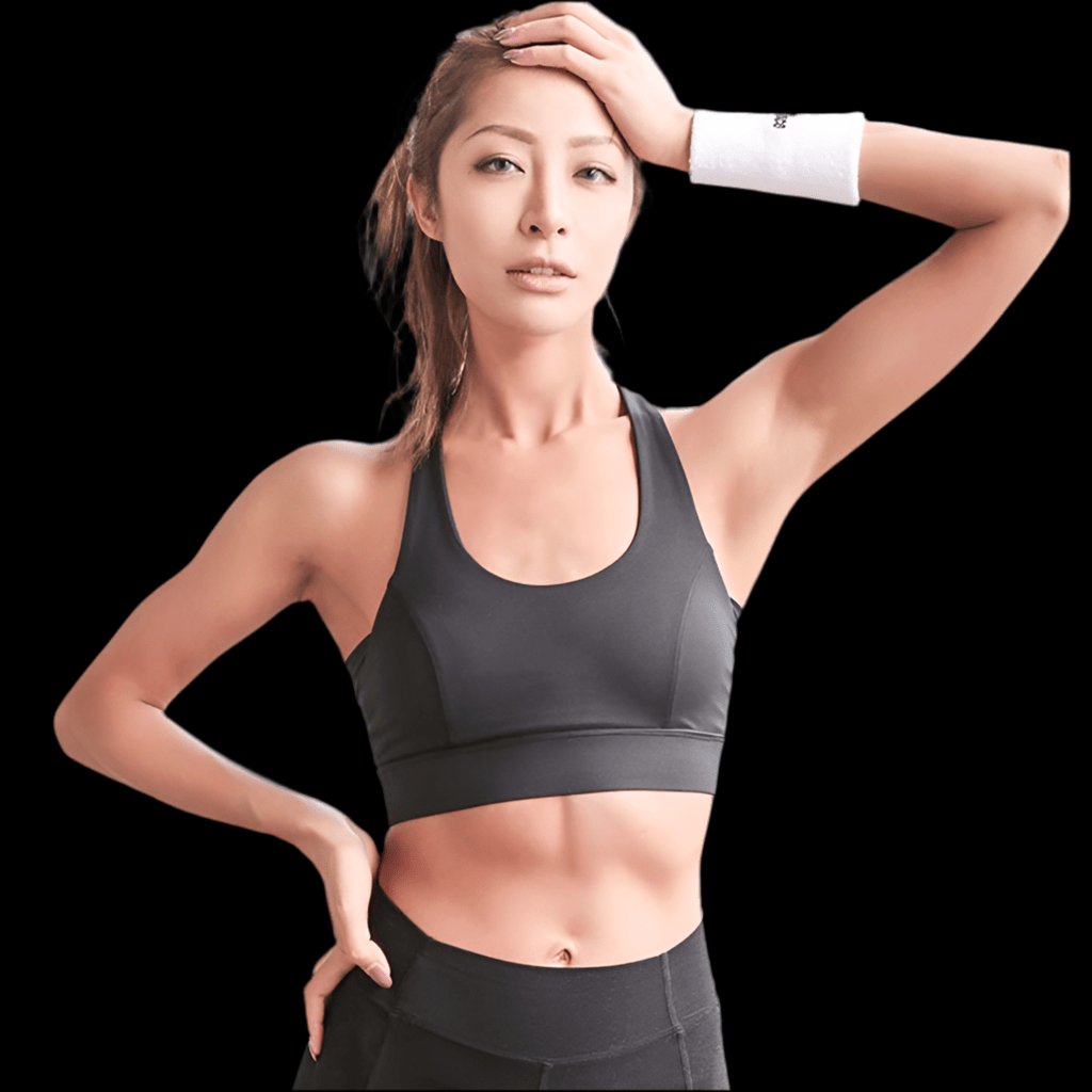 New Style White Strap Push Up Sports Bra for Women yoga top - WILKYs