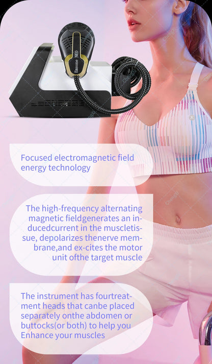 Newest Emsone Neo RF Sculpting Butt Lift EMSone Machine 6000W Muscle Stimulator Body Shaping Massage Equipment - WILKYs