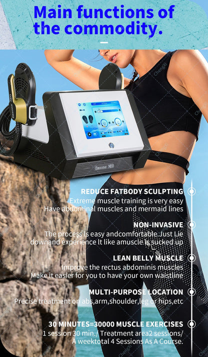 Newest Emsone Neo RF Sculpting Butt Lift EMSone Machine 6000W Muscle Stimulator Body Shaping Massage Equipment - WILKYs