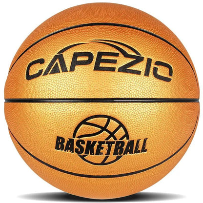 No. 5 Children's Basketball No. 5 No. 6 No. 7 P rimary School Students Training Wear - resistant Color Golden Blue Ball - WILKYs