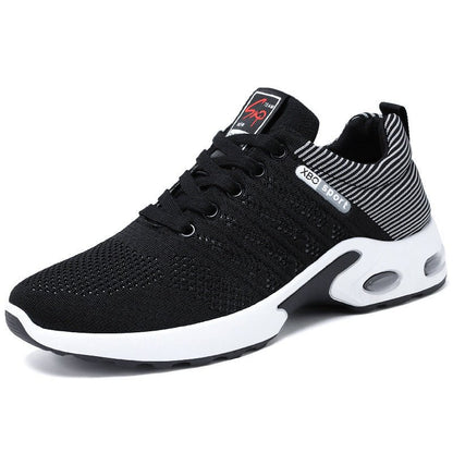 Non - Slip Lace - Up Running Shoes Korean Lightweight Casual Sports Shoes - WILKYs