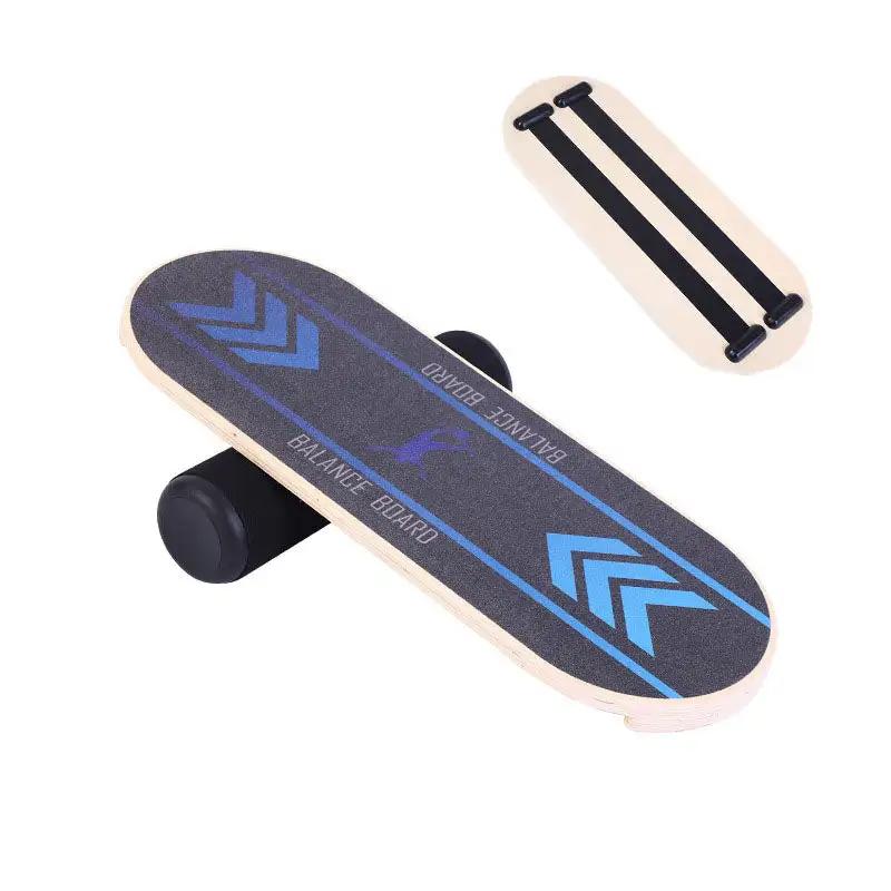 Non Slip Yoga Balance Board Rehabilitation Training Wood - WILKYs