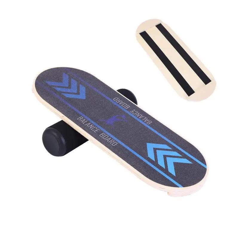 Non Slip Yoga Balance Board Rehabilitation Training Wood - WILKYs
