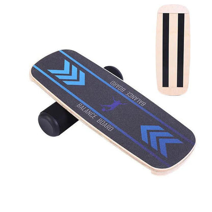 Non Slip Yoga Balance Board Rehabilitation Training Wood - WILKYs