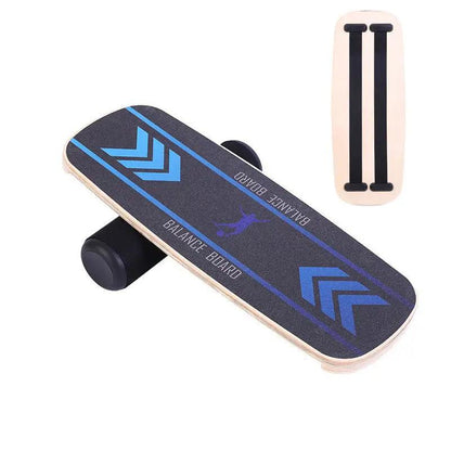 Non Slip Yoga Balance Board Rehabilitation Training Wood - WILKYs