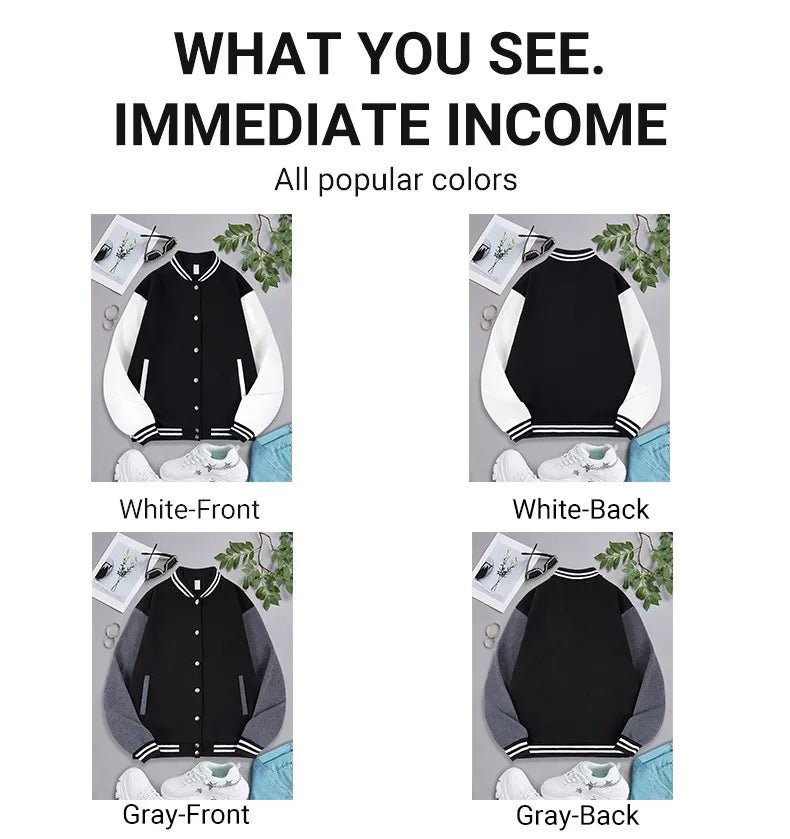 Number 77 And Cupid, The Goddess Of Love Print Baseball Jersey Male Trendy Button Top Vintage Loose Jacket Fleece Soft Clothes - WILKYs