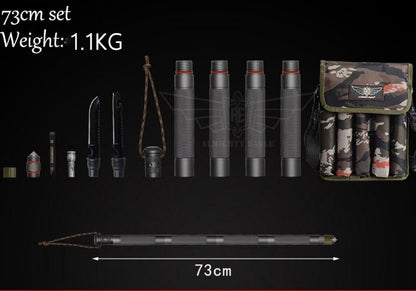 Outdoor Defense Tactical Stick Alpenstock Hiking Camping Equipment Multifunctional Walking Stick - WILKYs