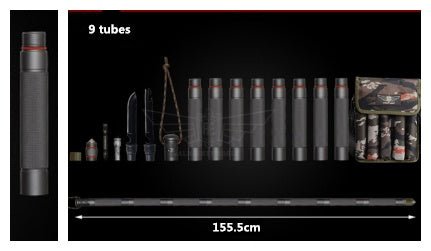 Outdoor Defense Tactical Stick Alpenstock Hiking Camping Equipment Multifunctional Walking Stick - WILKYs