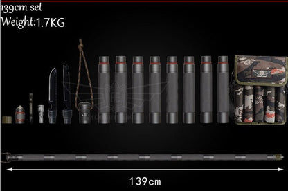 Outdoor Defense Tactical Stick Alpenstock Hiking Camping Equipment Multifunctional Walking Stick - WILKYs