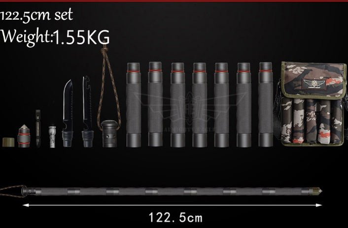 Outdoor Defense Tactical Stick Alpenstock Hiking Camping Equipment Multifunctional Walking Stick - WILKYs