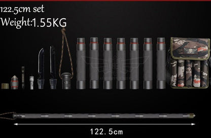 Outdoor Defense Tactical Stick Alpenstock Hiking Camping Equipment Multifunctional Walking Stick - WILKYs