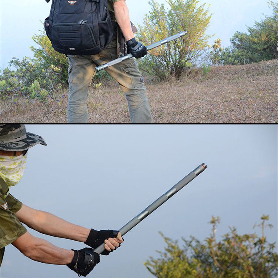 Outdoor Defense Tactical Stick Alpenstock Hiking Camping Equipment Multifunctional Walking Stick - WILKYs
