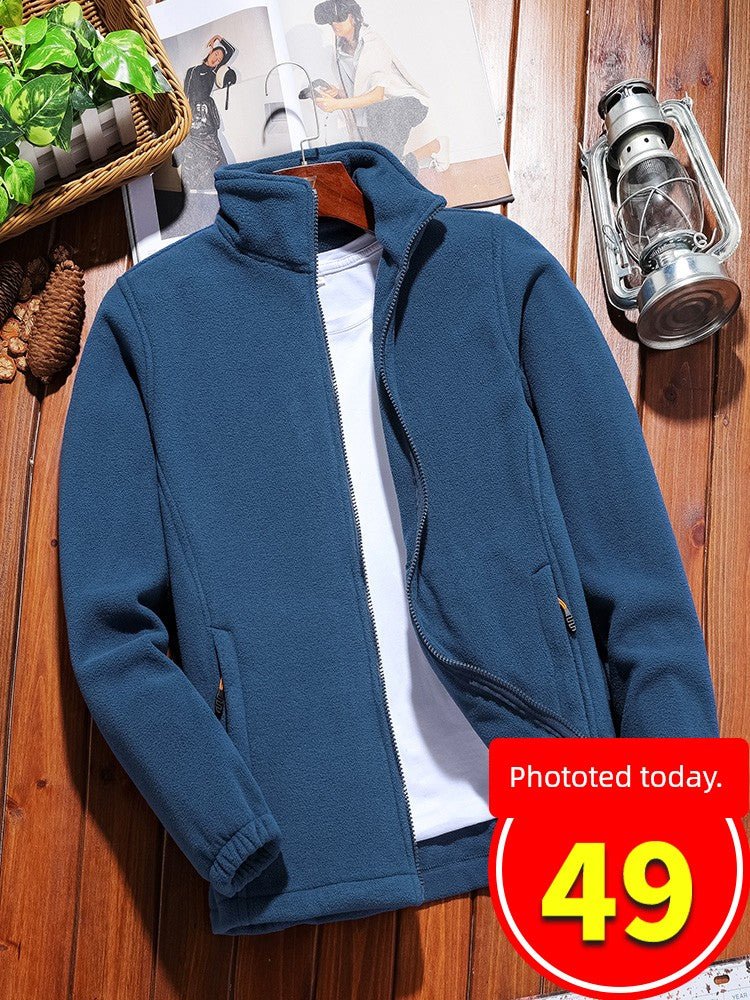 Outwear Women's Liner Thickening Cardigan Fleece Sweater - WILKYs