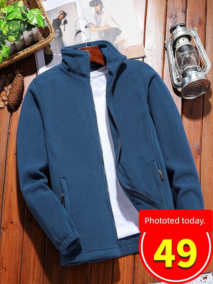 Outwear Women's Liner Thickening Cardigan Fleece Sweater - WILKYs