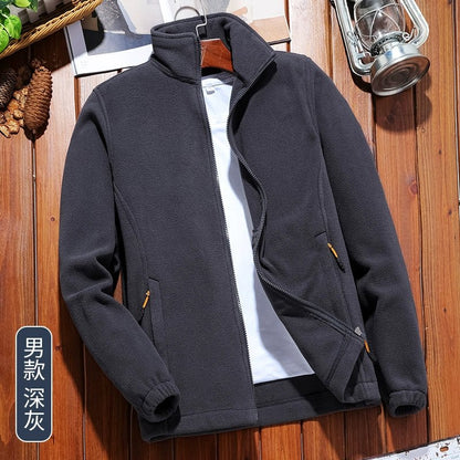 Outwear Women's Liner Thickening Cardigan Fleece Sweater - WILKYs