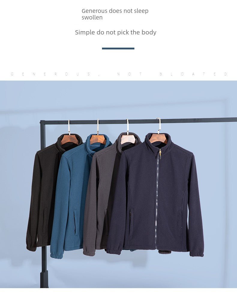 Outwear Women's Liner Thickening Cardigan Fleece Sweater - WILKYs