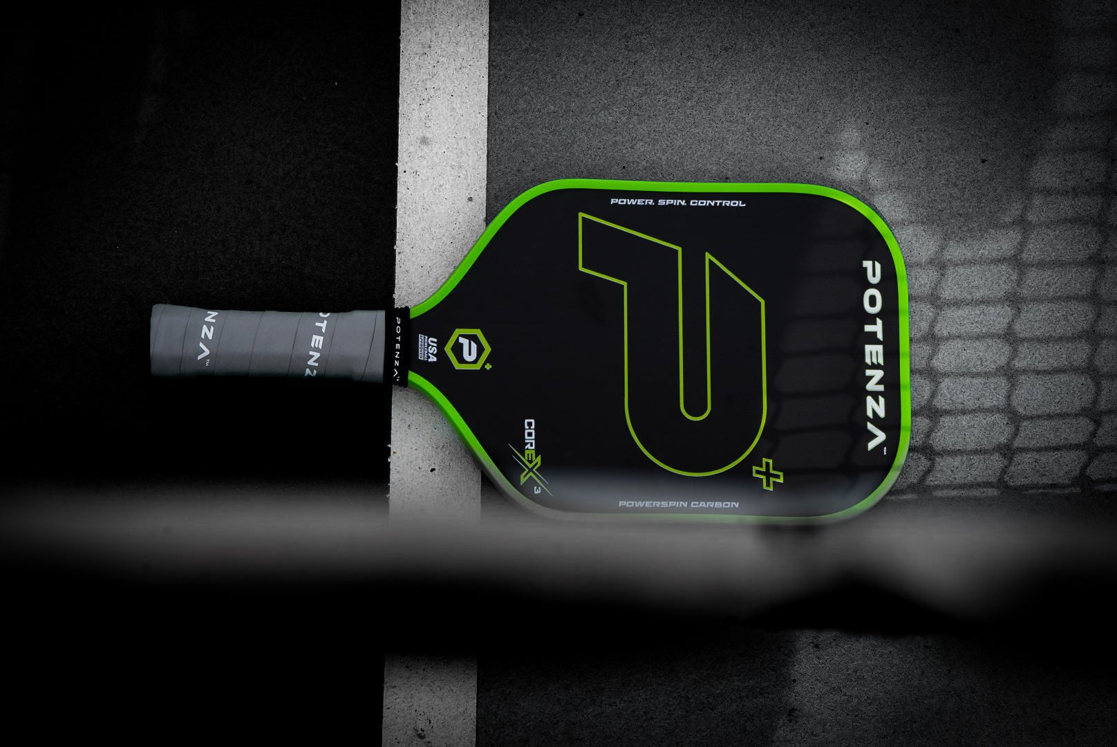 P+ PowerSpin Carbon COREx3 (Neon Green) - WILKYs