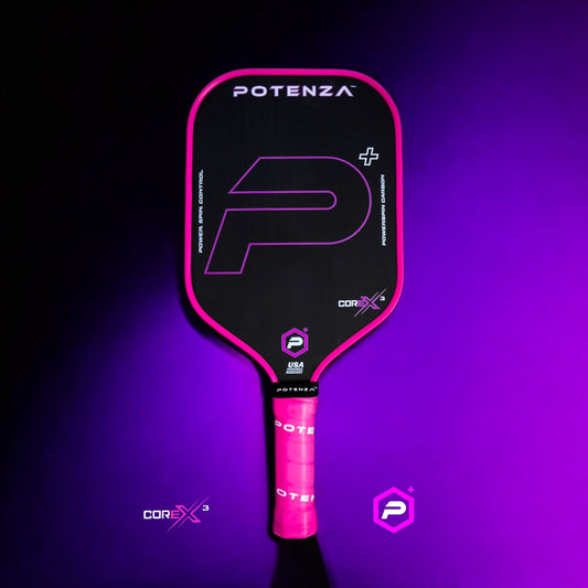 P+ PowerSpin Carbon COREx3 (Neon Pink) - WILKYs