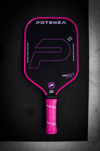 P+ PowerSpin Carbon COREx3 (Neon Pink) - WILKYs