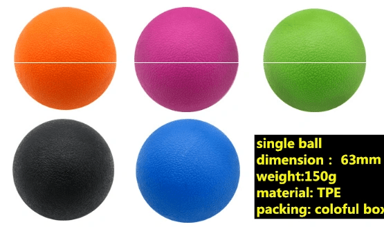 Peanut Massage Ball High Density Lightweight Fitness Body Massage Yoga Exercise Relieve Pain - WILKYs