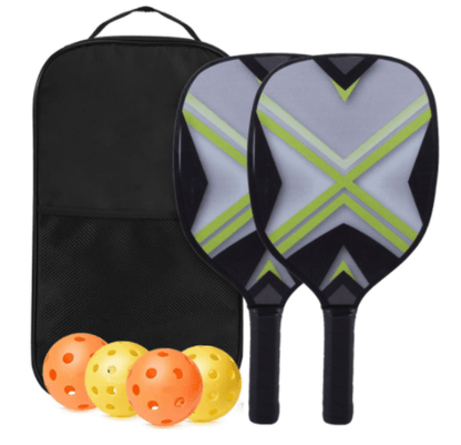 Pickleball Paddles Set Includes 4 Balls - WILKYs