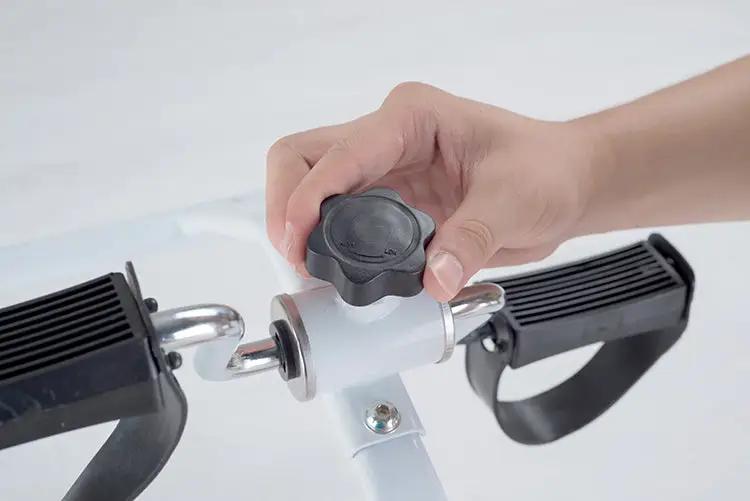 Portable Pedal Exerciser Leg Fitness Machine Mini Bicycle Sport Gym Equipment Foldable Indoor Fitness Treadmill Stepper HW086 - WILKYs