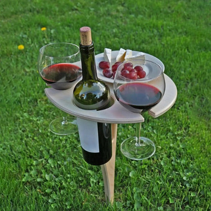 Portable Wine Table For Outdoor Picnics - WILKYs