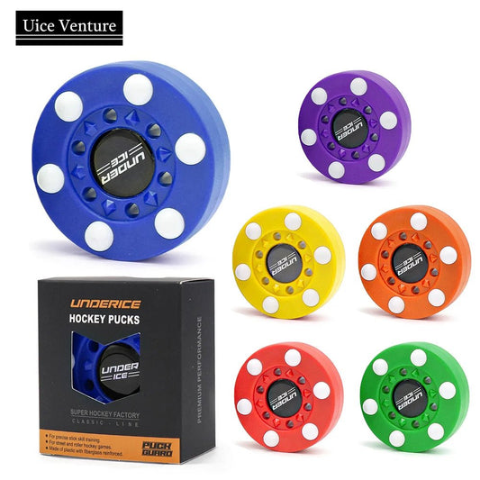 Practical Hockey Puck Street Roller Multicolor Skating Rollerball Smooth Surface Adult Fitness Accessories - WILKYs