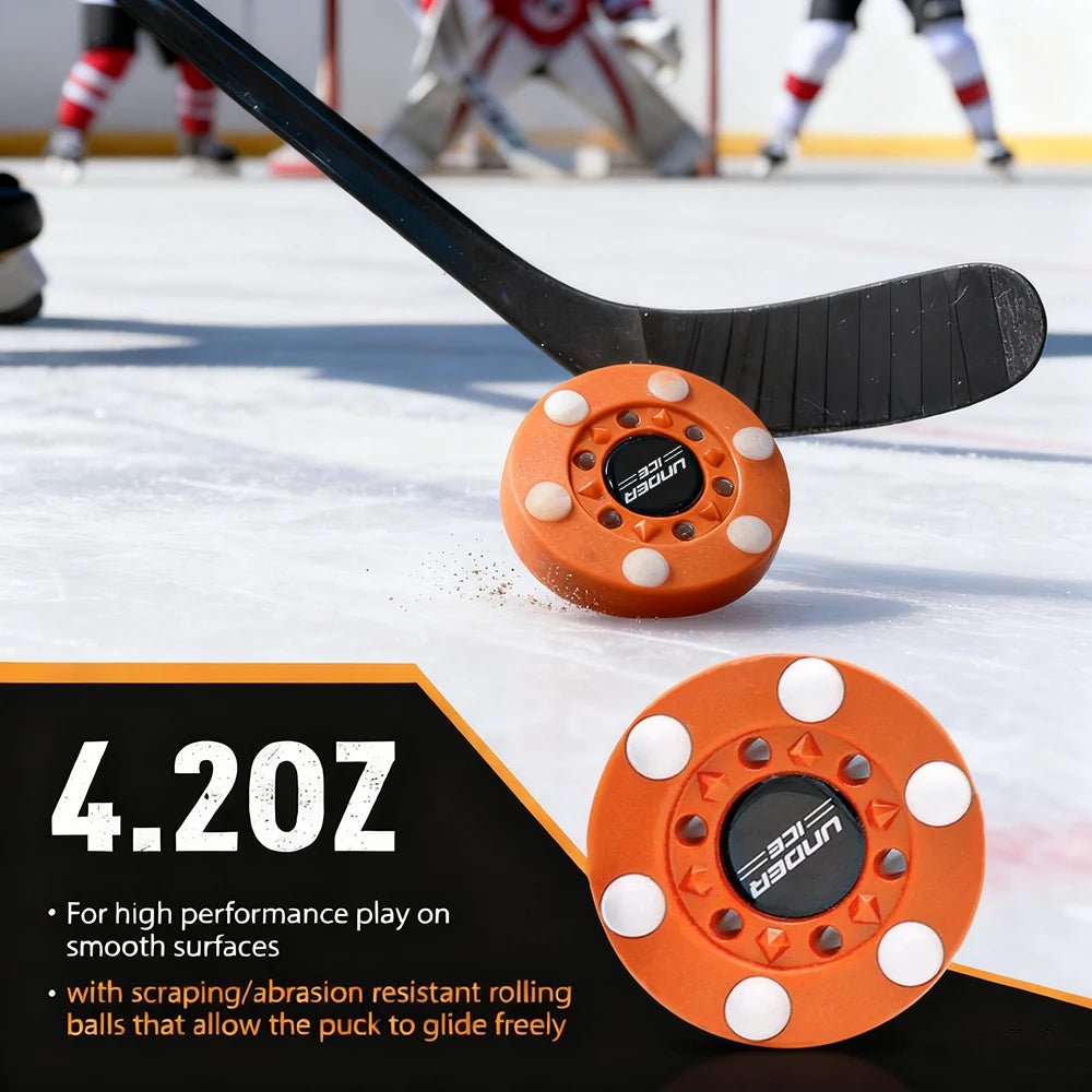 Practical Hockey Puck Street Roller Multicolor Skating Rollerball Smooth Surface Adult Fitness Accessories - WILKYs