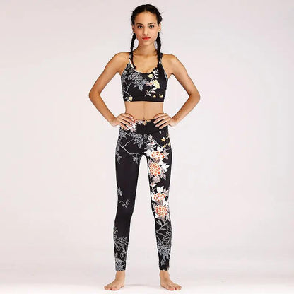 Printed Yoga Fitness Set - WILKYs