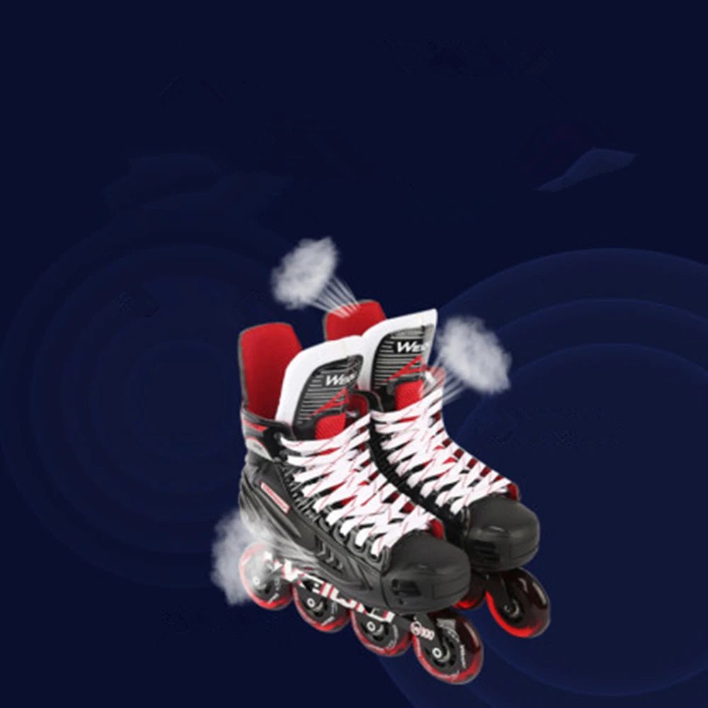 Professional ice hockey roller skates men and women youth figure skating equipment skating children ice skates roller skates - WILKYs
