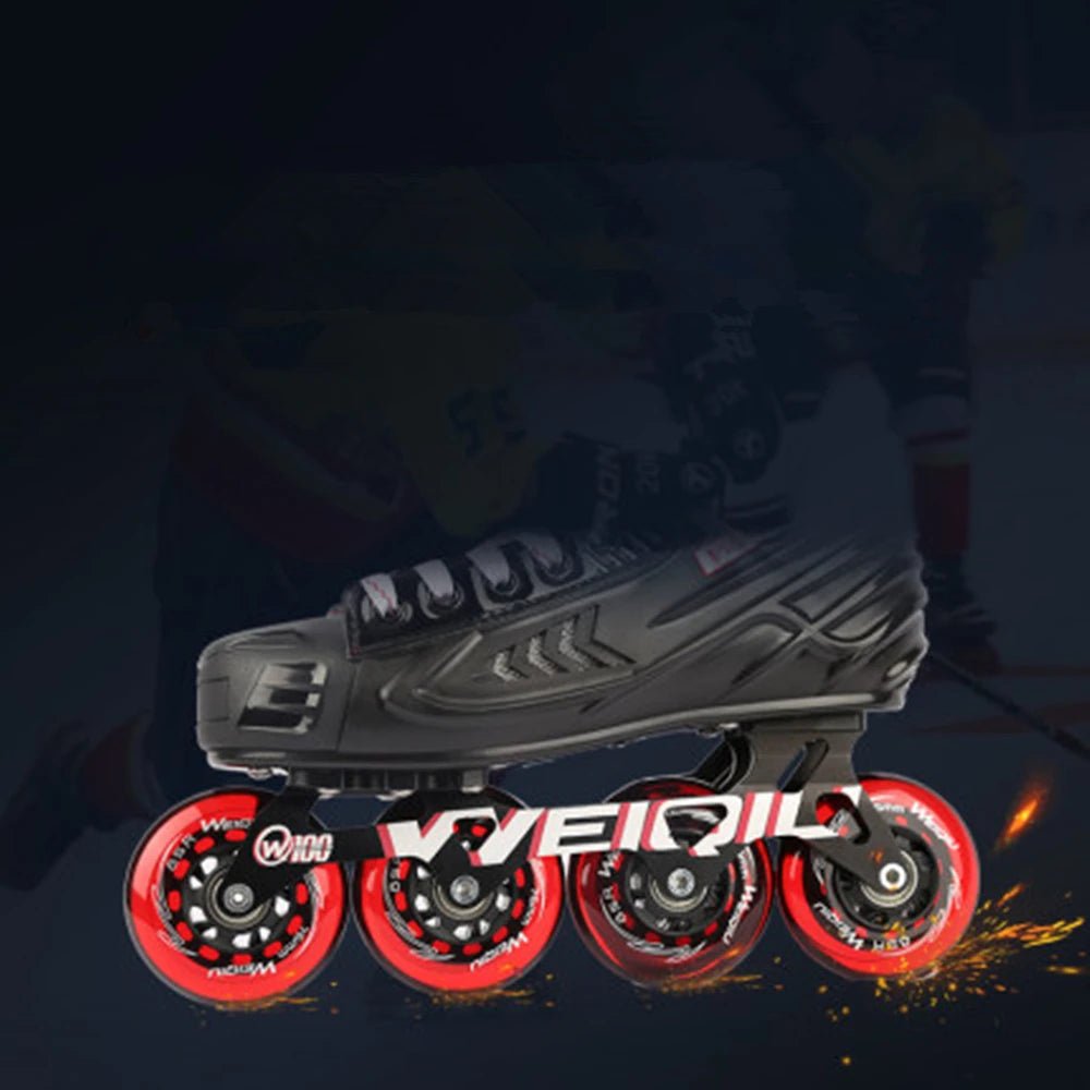 Professional ice hockey roller skates men and women youth figure skating equipment skating children ice skates roller skates - WILKYs