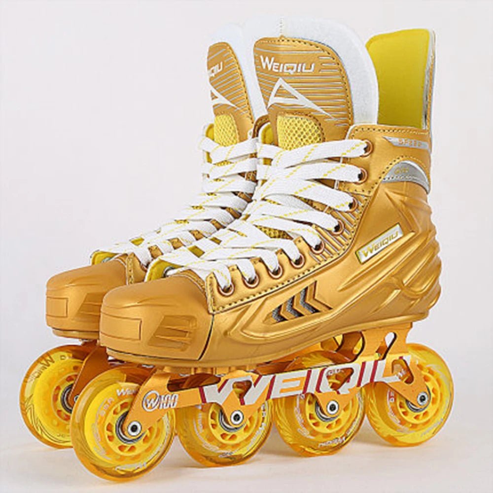 Professional ice hockey roller skates men and women youth figure skating equipment skating children ice skates roller skates - WILKYs