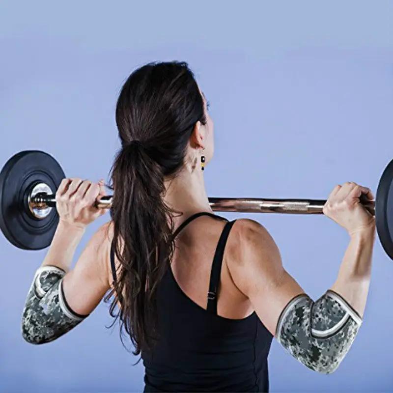 Professional Sports Weightlifting Wear - Resistant Elbow Pads Playing Basketball Anti - Collision Elbow Pads Fully Protect The Elbow Bones Elbow Pads - WILKYs