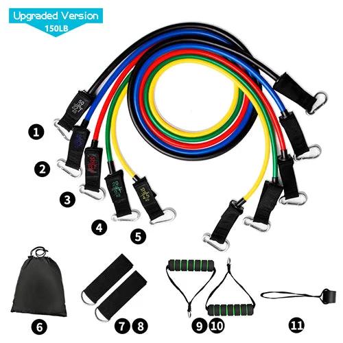 Pull Rope Elastic Rope Strength Training Set - WILKYs