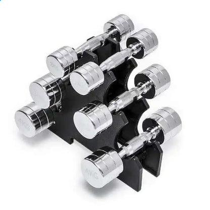 Pure Steel Home Fitness Electroplating Dumbbell Gym Equipment - WILKYs
