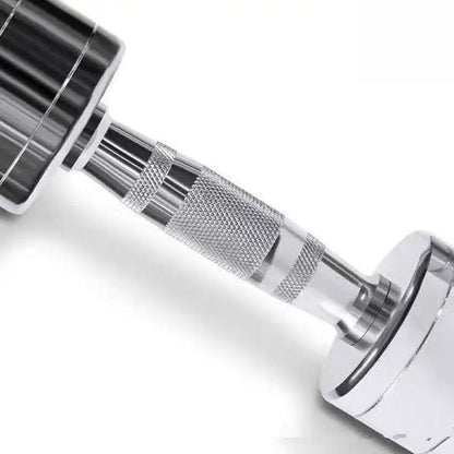 Pure Steel Home Fitness Electroplating Dumbbell Gym Equipment - WILKYs