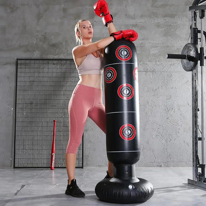Pvc Thick Tumbler Inflatable Fitness Boxing Column 1.6 Meters High - WILKYs