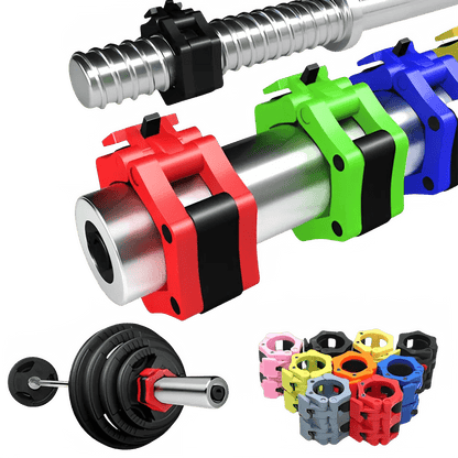 Quick Release Barbell Clamps for Weightlifting - WILKYs