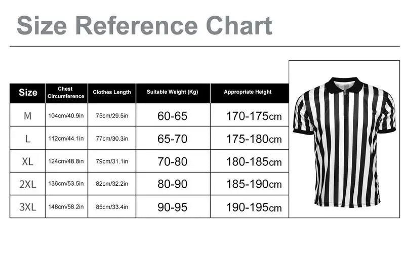 Referee Shirt Wrestling Volleyball Court Uniform Sportswear Soccer Jersey Set Basketball Football Referee Court Uniform T-shirt - WILKYs