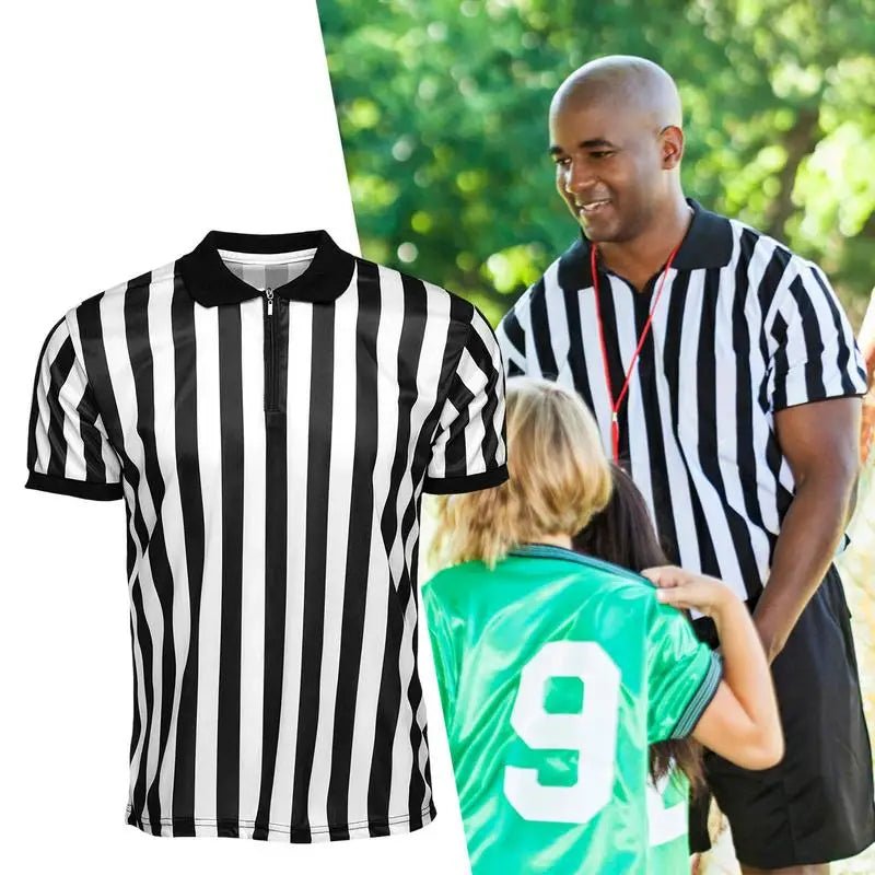 Referee Shirt Wrestling Volleyball Court Uniform Sportswear Soccer Jersey Set Basketball Football Referee Court Uniform T-shirt - WILKYs