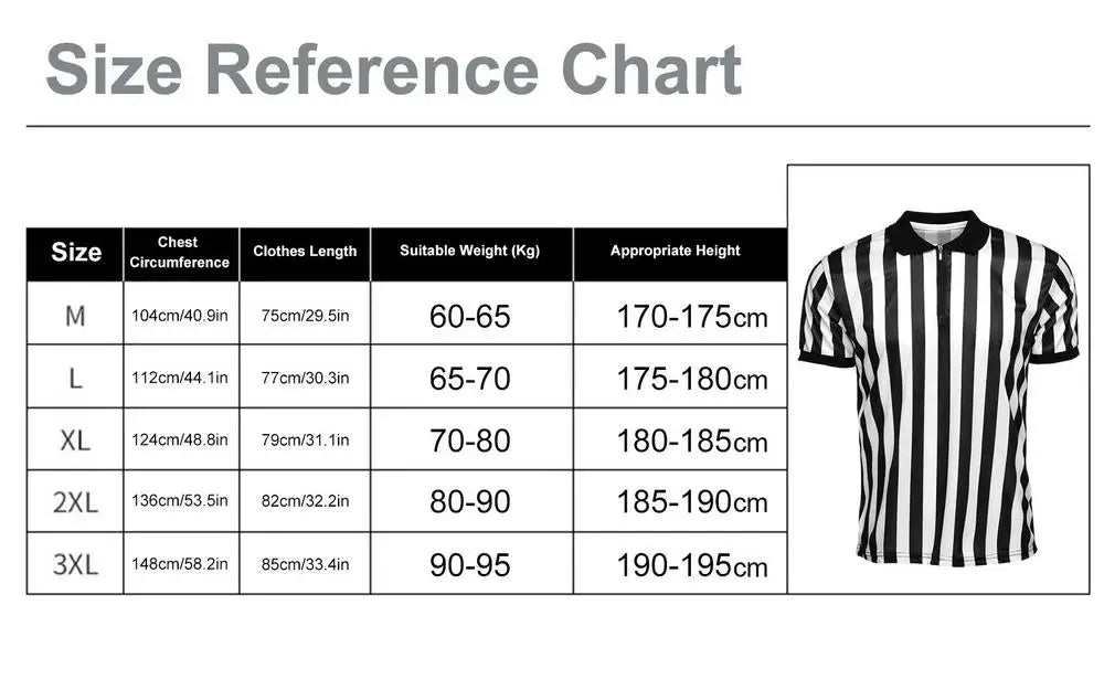 Referee Shirt Wrestling Volleyball Court Uniform Sportswear Soccer Jersey Set Basketball Football Referee Court Uniform T-shirt - WILKYs