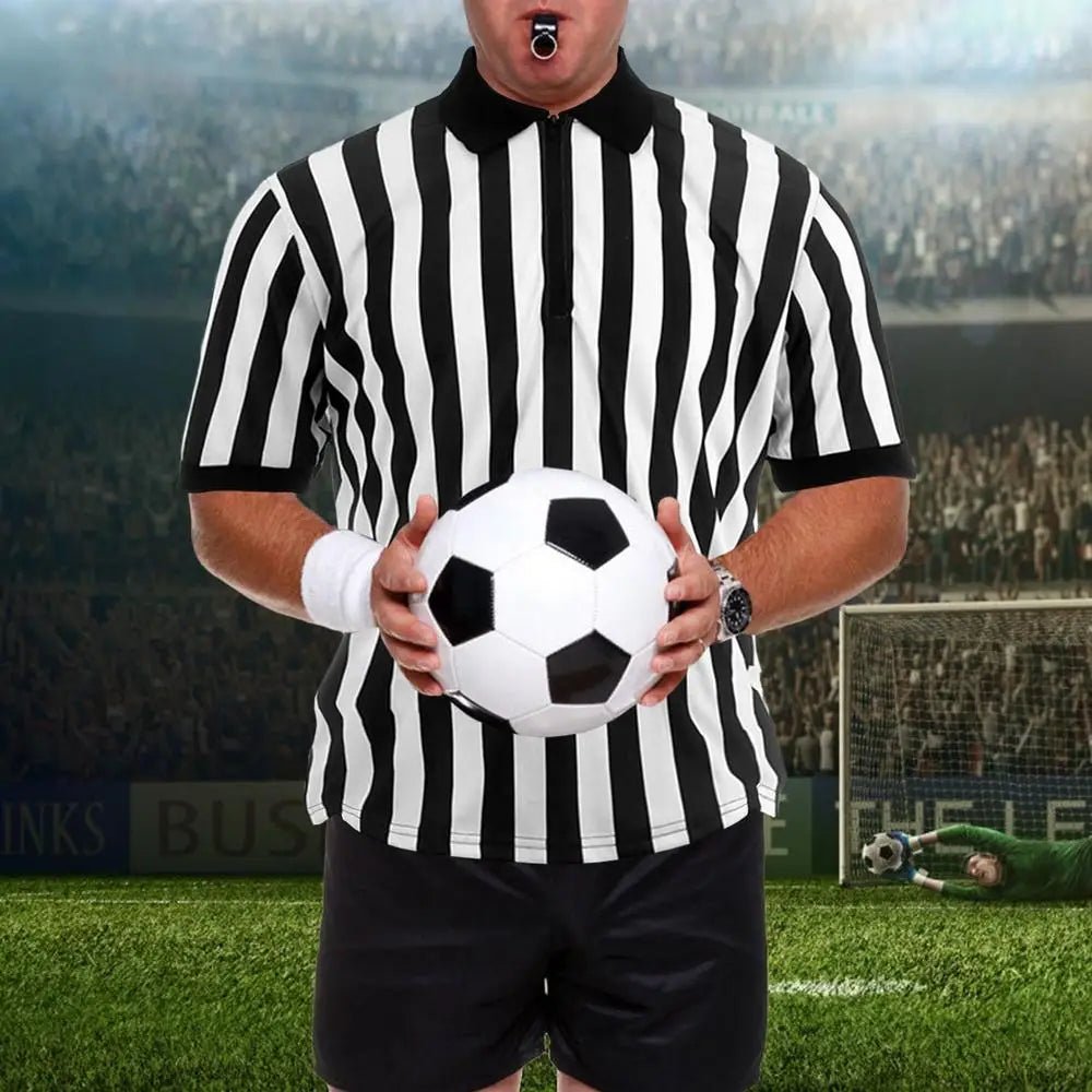 Referee Shirt Wrestling Volleyball Court Uniform Sportswear Soccer Jersey Set Basketball Football Referee Court Uniform T-shirt - WILKYs