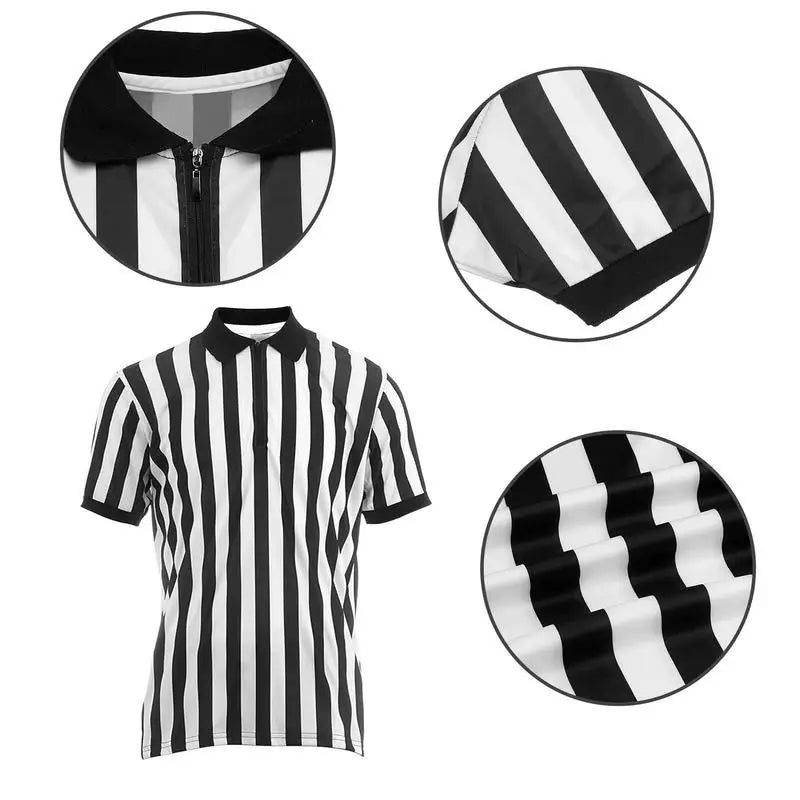 Referee Shirt Wrestling Volleyball Court Uniform Sportswear Soccer Jersey Set Basketball Football Referee Court Uniform T-shirt - WILKYs