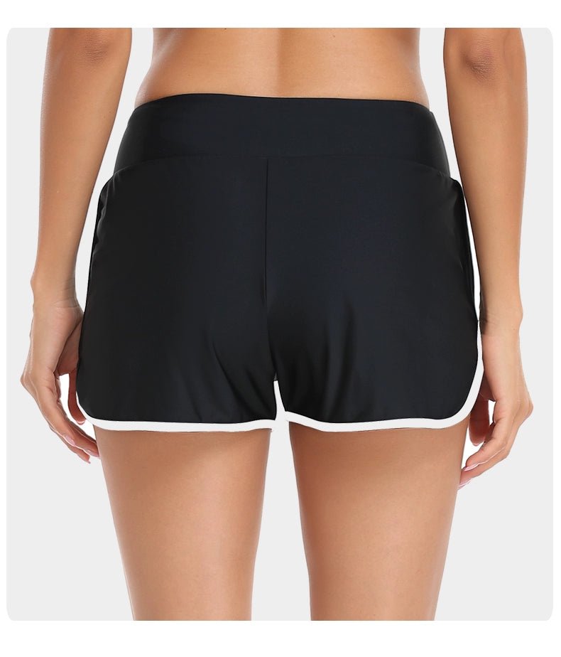 RELLECIGA High Elastic Sports Breathable Quick - Drying Comfort Classic Waist Girdling Belly Contraction Sheath Shorts - WILKYs